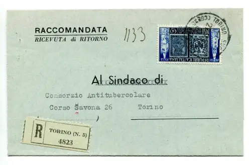 Modena und Parma Lire 60 isoliert auf kleiner Racc. aus Turin