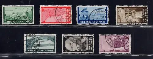 Albanien Occ. Italiana - Posta Aerea n. 5/11 komplette Serie