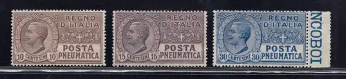 Luftpost Nr. 1/3 Serie gut zentriert MNH