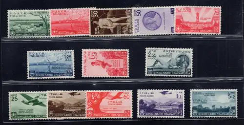 Horaz Nr. 398/405 + Luftpost Serie kpl. MNH