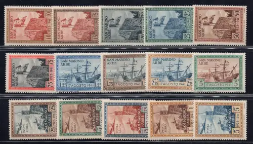 1942 Rückgabe der italienischen Flagge an Arab - postfrisch