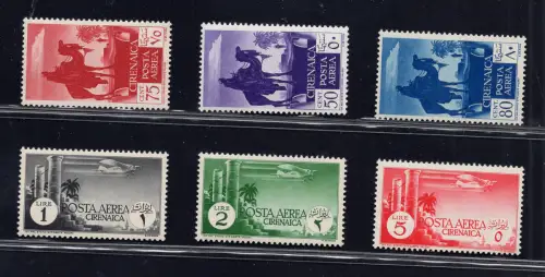 Kyrenaika - Afrikanische Subjekte P.A. n. 6/11 - MNH
