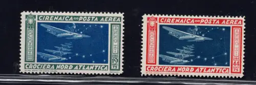 Kyrenaica - Kreuzfahrt Balbo P.A. n. 18/19 - postfrisch