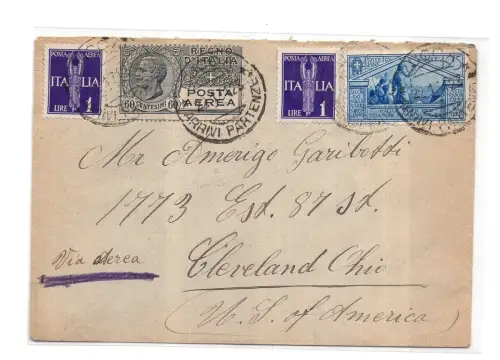 Virgil - Luftumschlag für die USA am 23.1.31