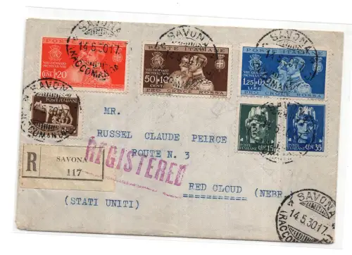 1930 Königliche Hochzeit Nr. 269/271 komplette Serie auf Racc. für die USA