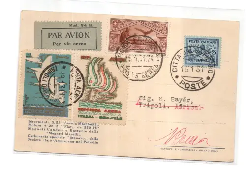 (Vatikan) - Rom Tripolis vom 15.1.31