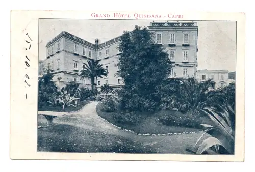 Capri - Grand Hotel Quisisana Auslandsreise