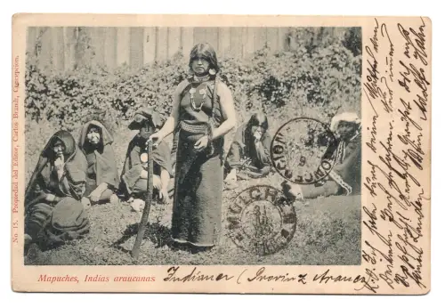 Chile - Indianer Araucanas Ethnic gereist