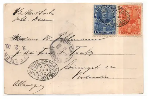 Haiti - Amsterdam - West Indie Paketboot