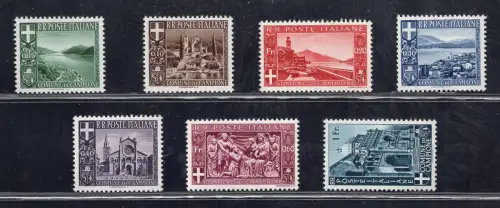 Campione d'Italia - Landschaften komplette Serie - postfrisch