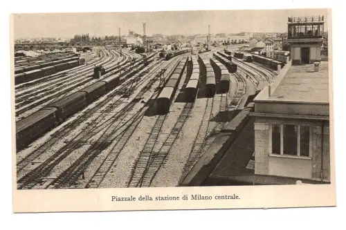 Mailand - Uhrwerk Hauptbahnhof - neu