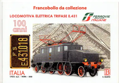Privatmappe zur Drehstromlok E 431 Sorte