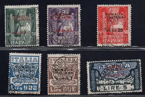 Italienisches Somalia - Marsch auf Rom Nr. 49/54