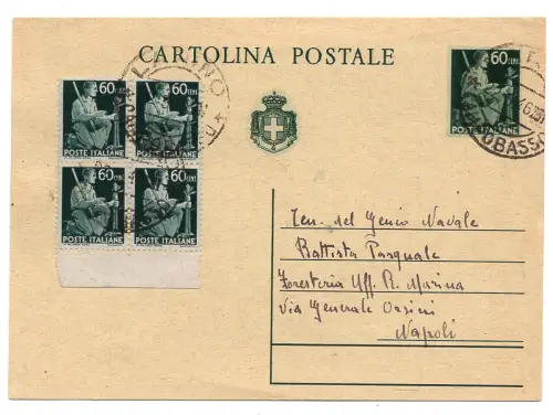 Demokratischer Maikönig Cent. 60 Nr. 547 Viertel auf CP am 22.5.46