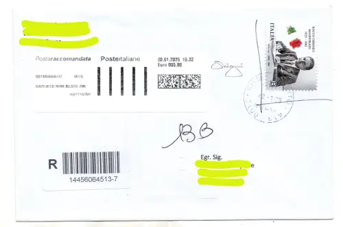 Turnschuhe auf Einschreiben - Vorlaufdatum ungültig