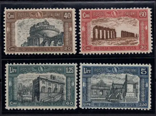 Miliz I. Komplettserie mit außergewöhnlicher Zentrierung