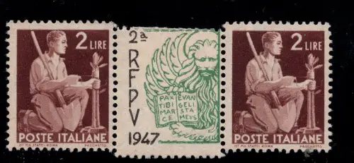 DEMOCRATICA 2 L. MIT DRUCK DER 2^ RFPV 1947