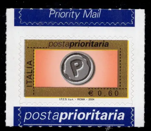 2004 Priority Post Euro 0,60 verlegte Sendungsverfolgung