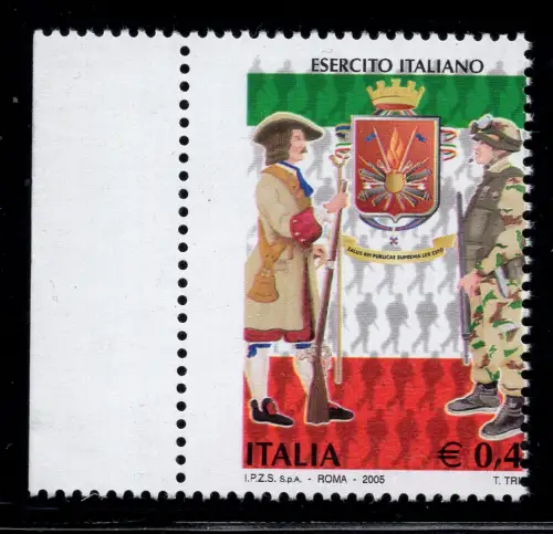 2006 Italienische Armee verschobene Verzahnung