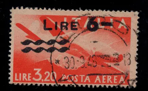 Demokratische 6 von 3,20 stark verschobenen Aufdrucke