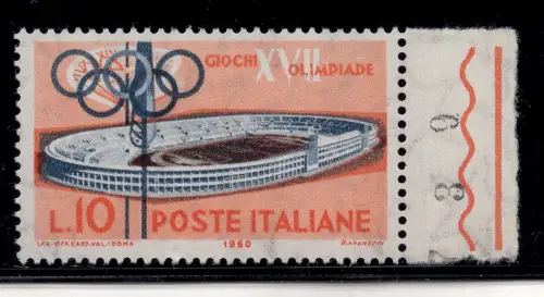 Olympiade 1960 10 Lire Auktion abgebrochen