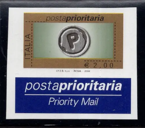 2004 Priority Post Euro 2 ungezähnt postfrisch