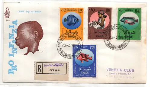 Unabhängiges Somalia - Pro Infanzia FDC Venetia Club Nr. 29