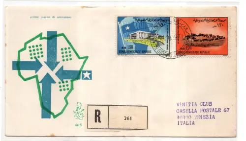 Unabhängiges Somalia - Länderkonferenz FDC Venetia Club Nr. 68