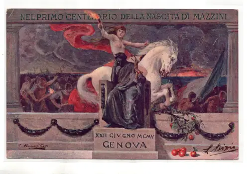 Giuseppe Mazzini zum 100. Geburtstag