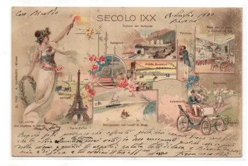 IXX Secolo Zeichner Gagioli - Automobil