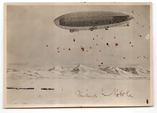 Flugzeug Italien - Spedizione Nobile signature