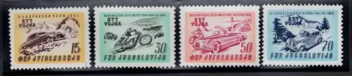 Triest B - Rennsport Nr. 85/88 - MNH