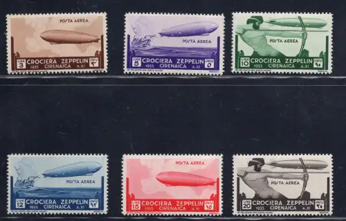 Kyrenaica - Zeppelin Cruise P.A. n. 12/17 - MNH