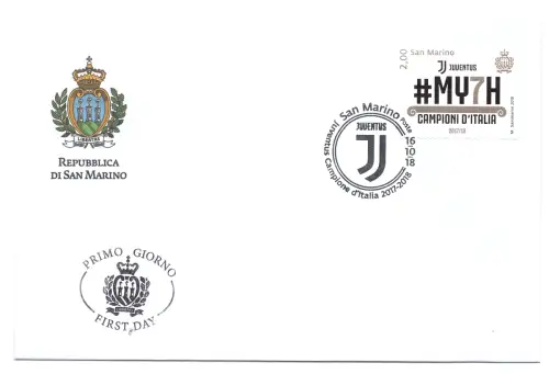 Juventus Champion 2018 San Marino Fußball Offizielle Absage
