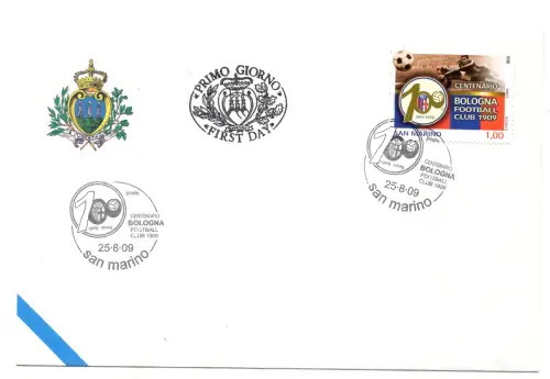 Centenario del Bologna - San Marino Fußball offizielle Absage