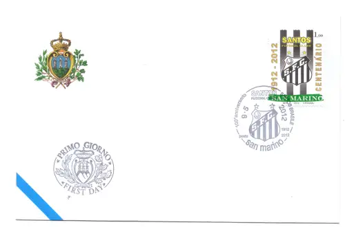 Centenario Santos - San Marino Fußball offizielle Absage