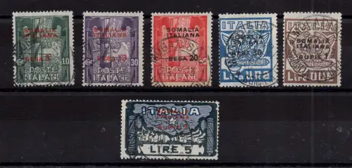 Italienisches Somalia - Marsch auf Rom Nr. 49/54