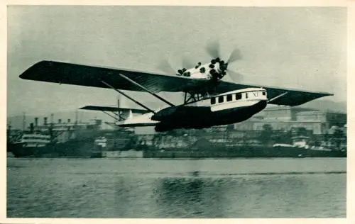 Luftfahrt - Postkarte der Firma Luftfahrt