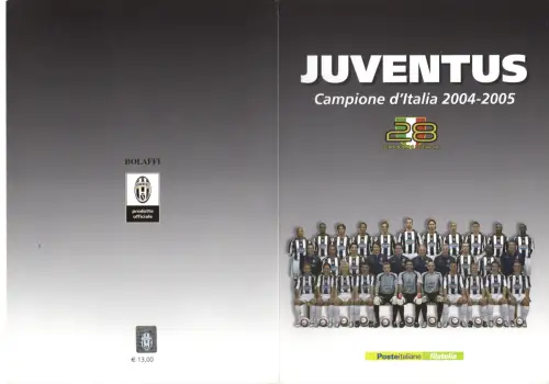 Folder Juventus Campione d'Italia 2005 - Fußball