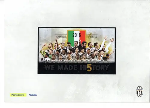Folder Juventus Campione d'Italia 2016 - Fußball