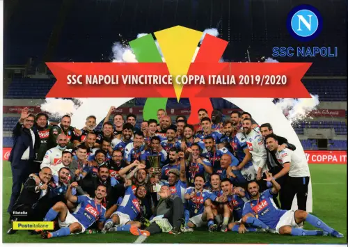 Folder Neapel Sieger Coppa Italia 2020 - Fußball