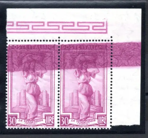 Arbeit Lire 30 Sterne mit breiter Farbpalette - MNH
