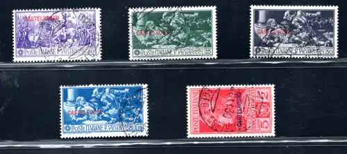 Castelrosso Ferrucci Nr. 25/29 komplette Serie gebraucht