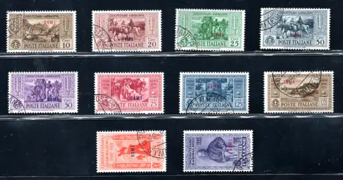 Ägäis Insel Simi - Garibaldi Nr. 17/26 komplette Serie gebraucht