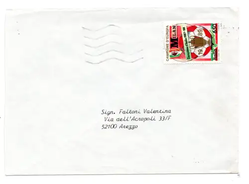 1989 Milan Europameister Pokalaufdruck in jetzt per Post gebraucht