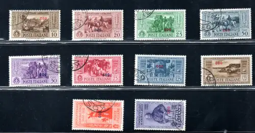 Ägäis Insel Coo - Garibaldi Nr. 17/26 komplette Serie gebraucht