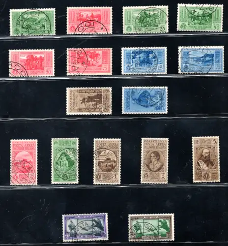 Allgemeine Emissionen - Garibaldi Nr. 1/10 + P.A. 1/7 Serie gebraucht