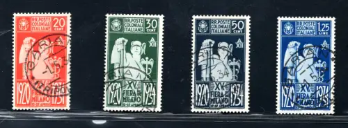 Allgemeine Emissionen - 15. Fiera di Milano Nr. 42/45 Serie gebraucht