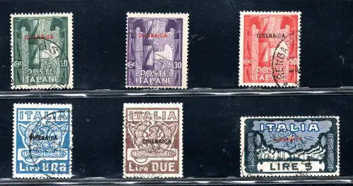 Kyrenaika - 1923 Marsch auf Rom Nr. 5/10 Serie gebraucht