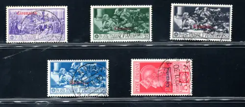Kyrenaica - 1930 Ferrucci Nr. Serie 63/67 gebraucht